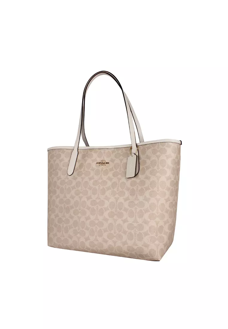 City Tote Bag In Signature Canvas CV976