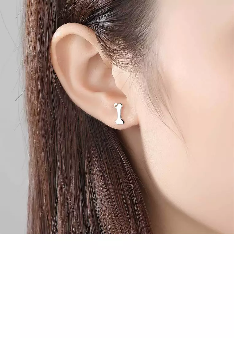 Asymmetrical stud earrings online