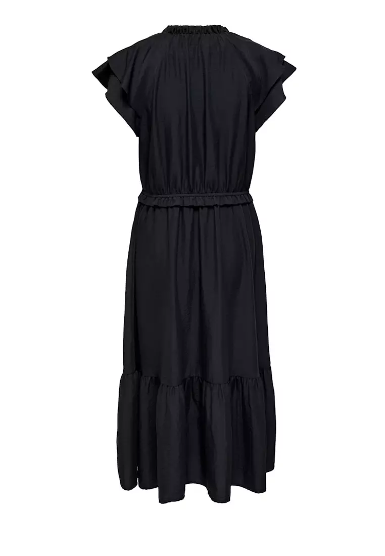 Frill Midi Dress