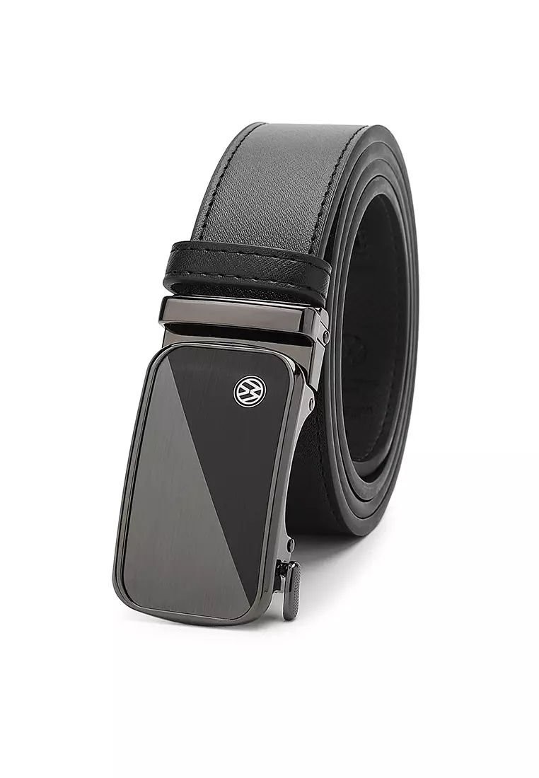 Gift Set - Genuine Leather RFID Wallet + 40mm Automatic Belt (禮盒 - 皮具錢包 + 腰帶) - 黑色 / 棕色