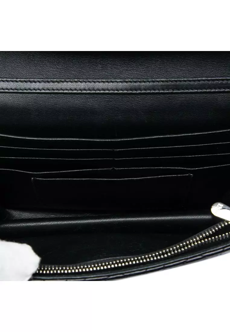 Pre-Loved Dior Patent And Lambskin Cannage Miss Dior Promenade Crossbody