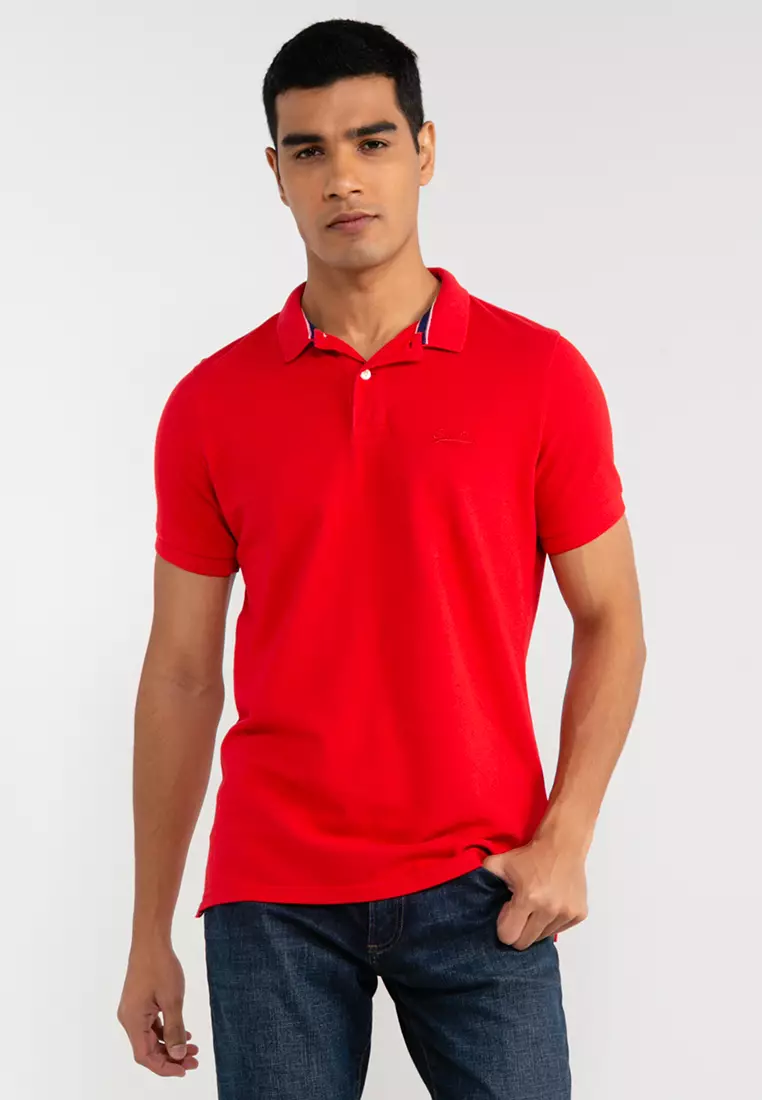 Buy Superdry Vintage Destroy Polo Shirt - Original & Vintage 2024