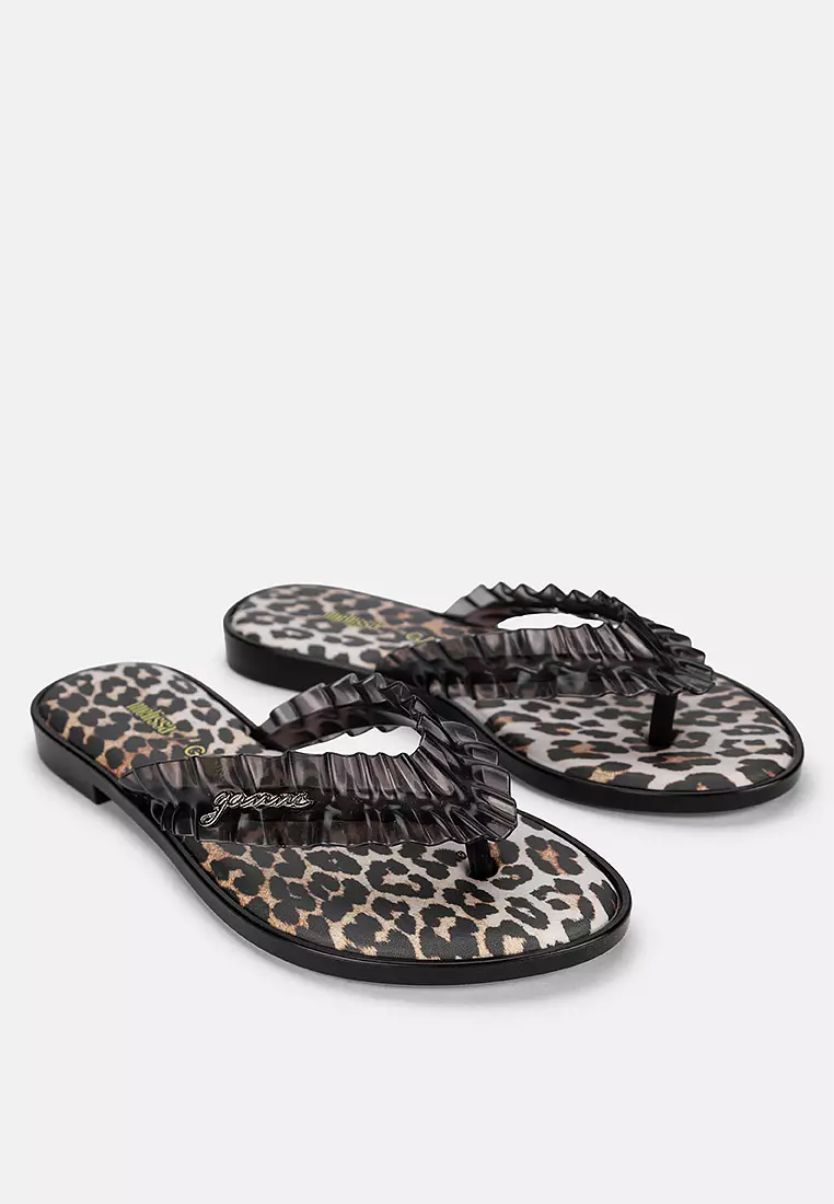 Slim + Ganni Flip Flops