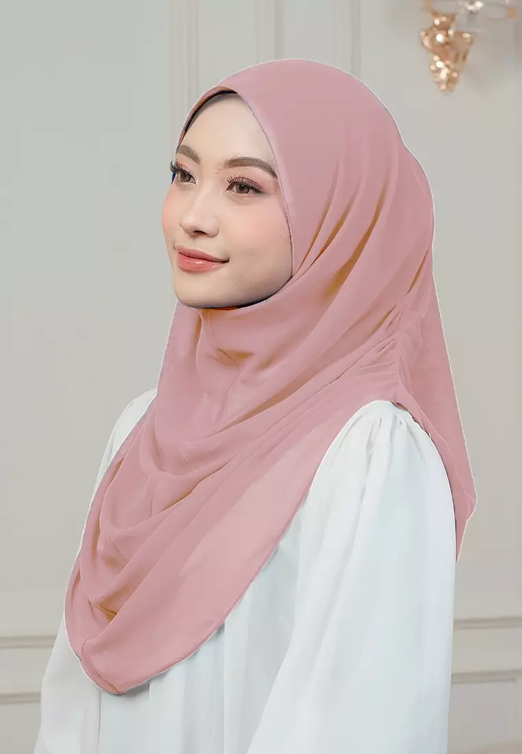 HIJAB INSTAN AURORA - PINKISH