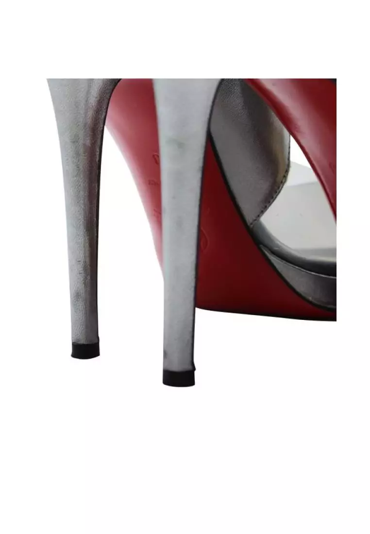 Christian louboutin clear hot sale pvc pumps