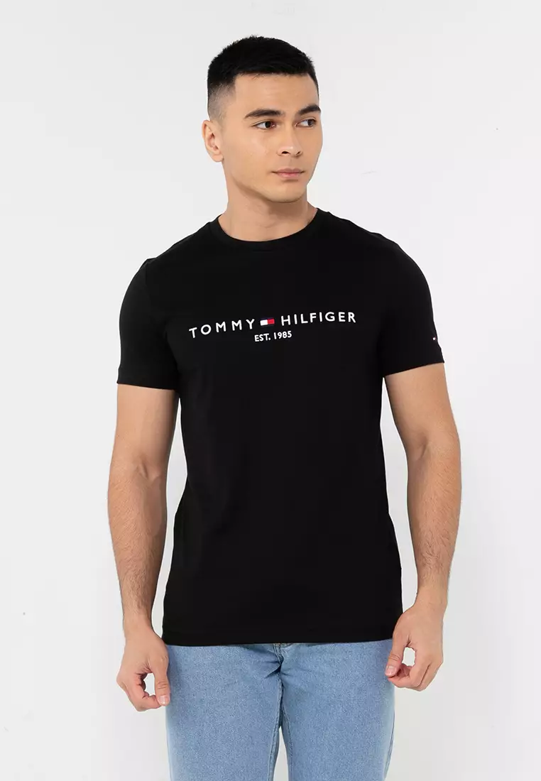 Tommy hilfiger organic cotton t shirt outlet
