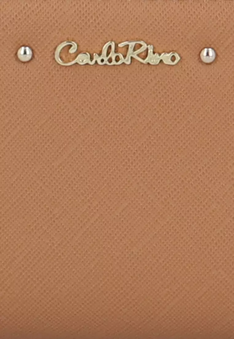 Gabbie Short Wallet - Dark Beige