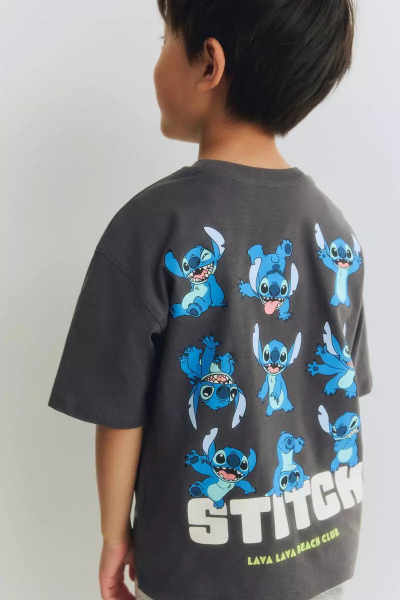 Oversized printed T-shirt