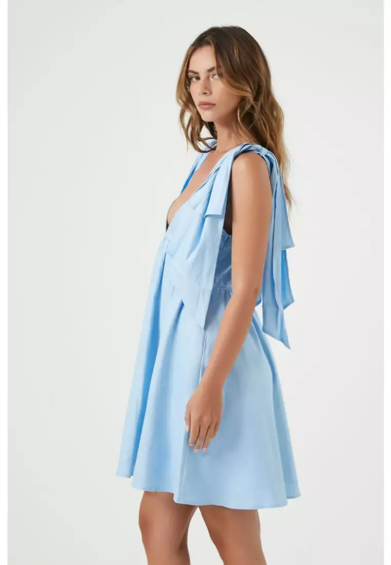 Buy FOREVER 21 Tie Strap Mini Babydoll Dress 2024 Online ZALORA
