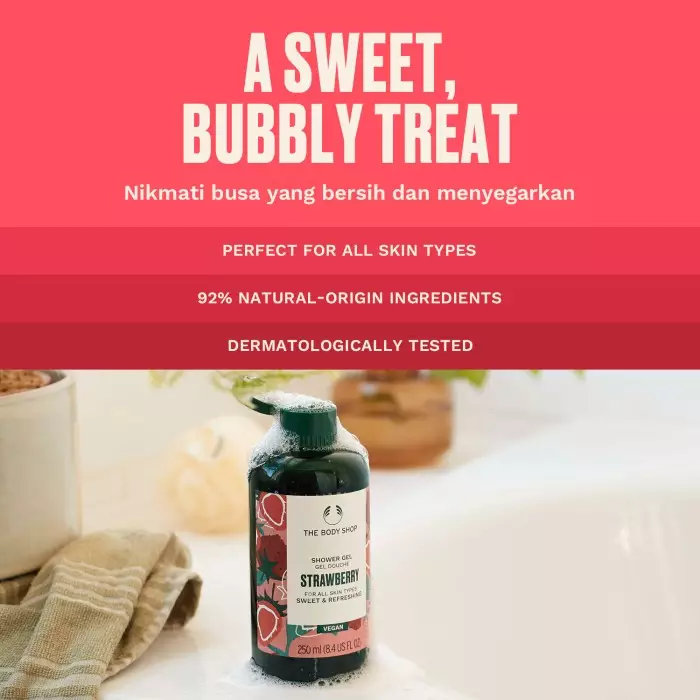 Strawberry Shower Gel 250ml