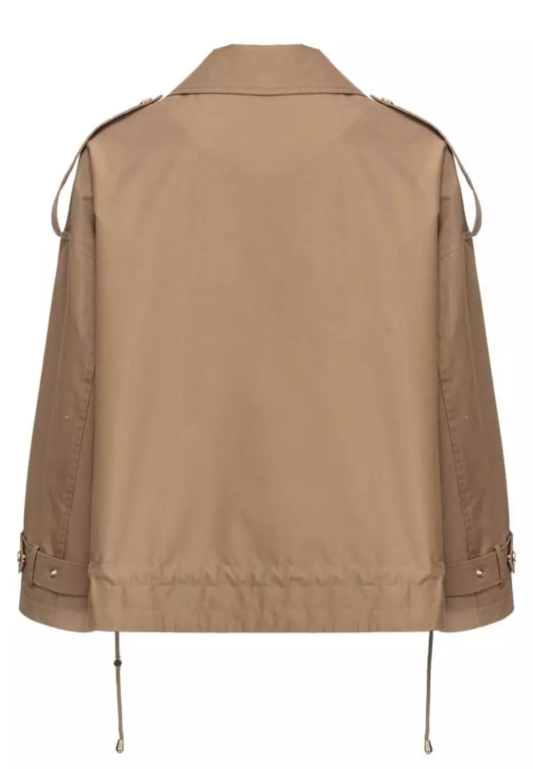 Gabardine parka