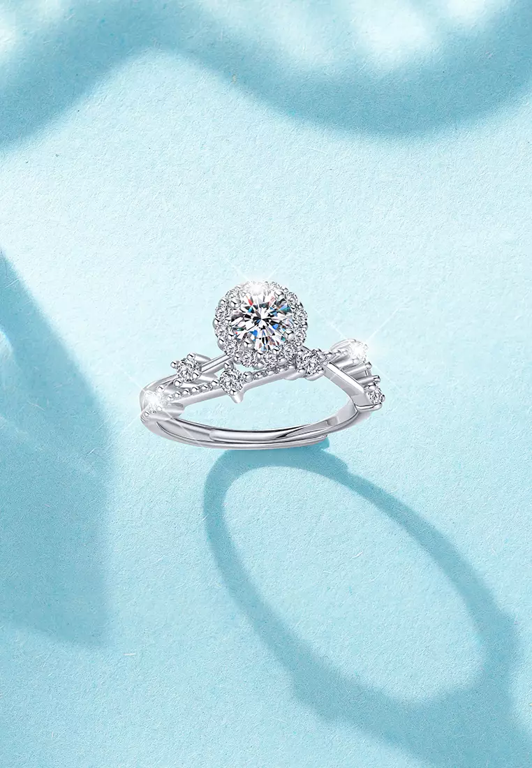 Cincin Wanita Perhiasan Berlian Elegan Korea Original Cincin Cewek Anti Luntur Titanium Wanita Rings