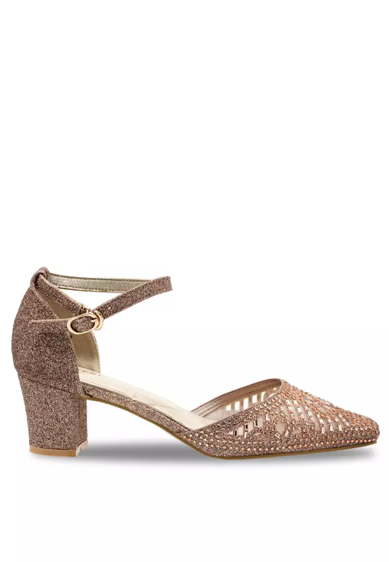 Discount on Noveni  shoes - SKU: Noveni Women Pointed Toe Fashion Heels - 230490149