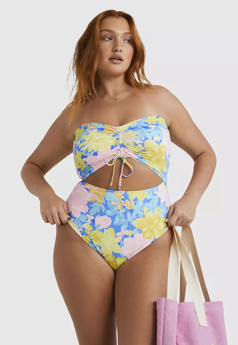 Summer High Bandeau One-Piece Swimsuit