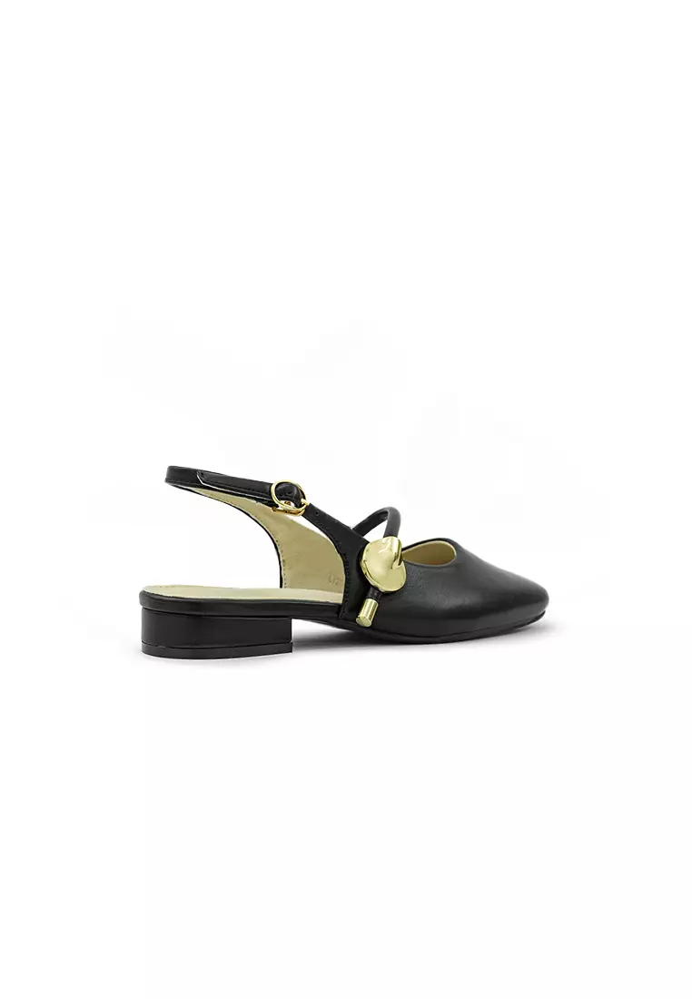 Women's Flat Sandals LY 29052 Black C79