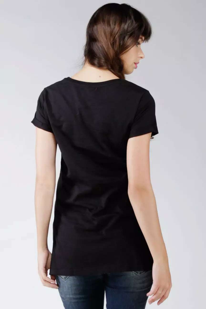 Kaos Wanita Jet Black