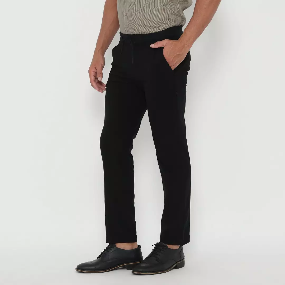 Jobb Venus Celana Panjang Modern Slim Fit Black Warna Black