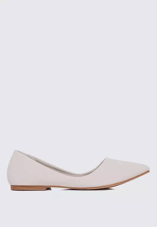 Cece 2.0 Comfy Ballerina In Off White
