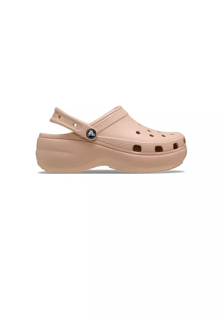 Buy Crocs Women's Classic Platform Clog in Pink Caramel 2025