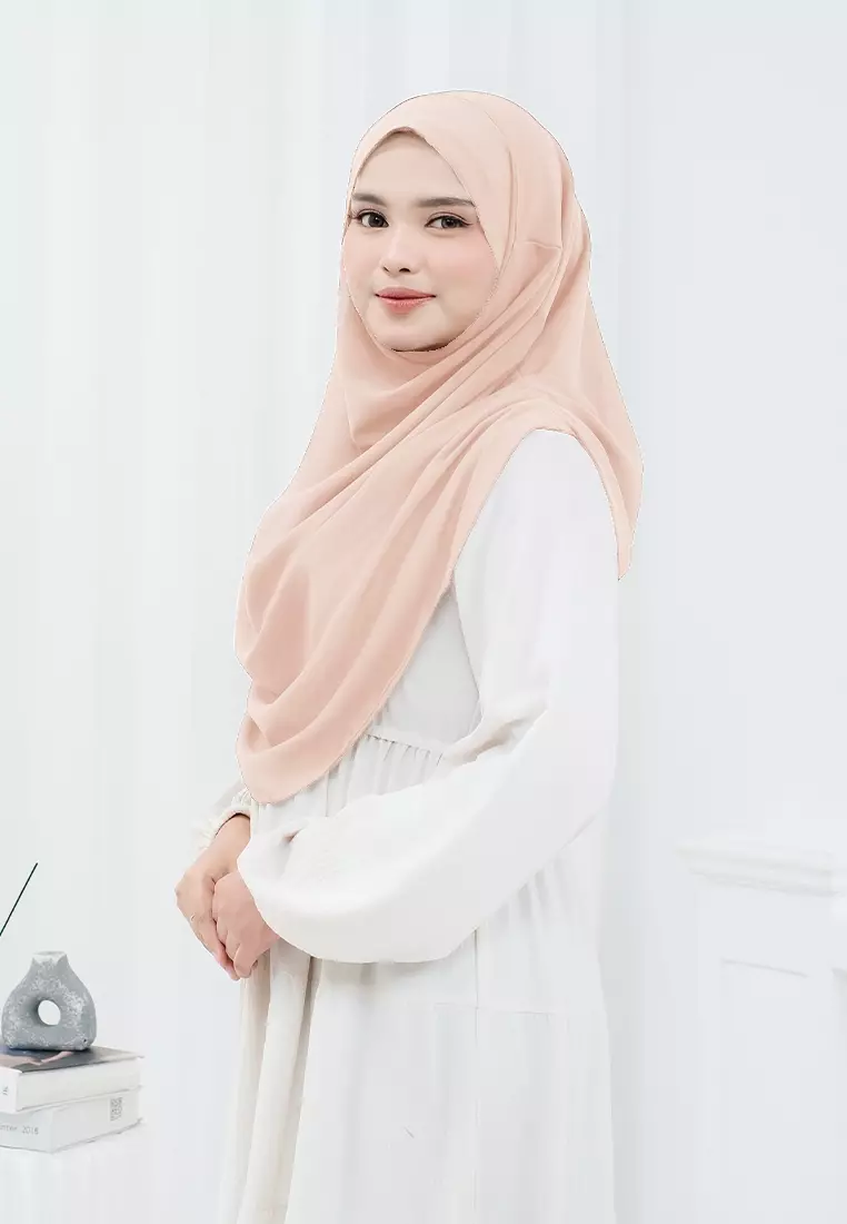 HIJAB INSTAN NASHWA - LIGHT PEACH