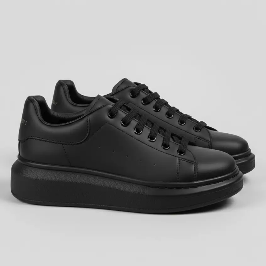 PAULMAY - Sepatu Sneakers Pria Wanita Orlando Black