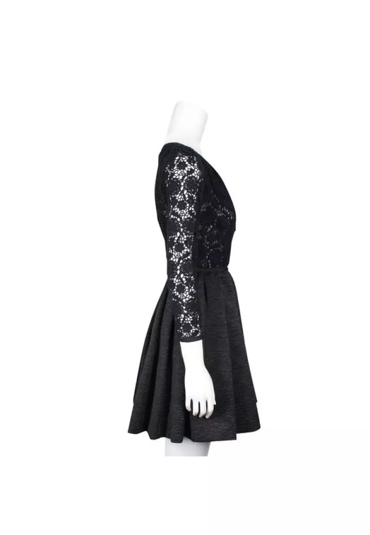 Red valentino shop midi dress