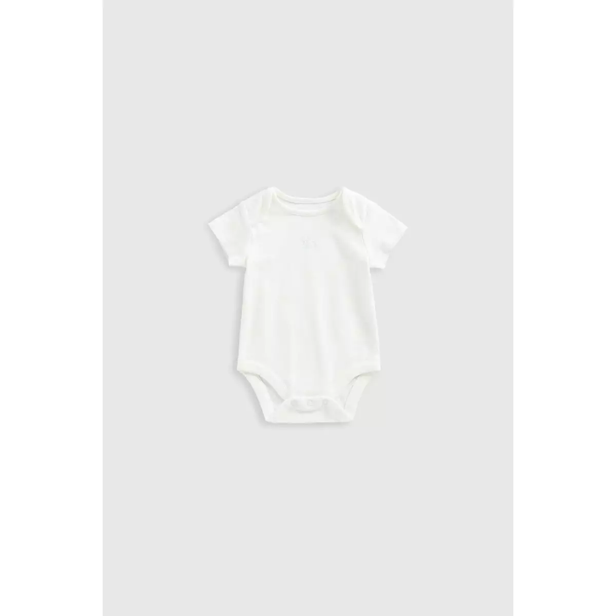 Mothercare Sealife Short-Sleeved Bodysuits - 5 Pack - Terusan Bayi Perempuan (Putih)