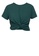 ZALORA BASICS green 100% Recycled Polyester Knot Detail Top 0D701AA106FF7DGS_5