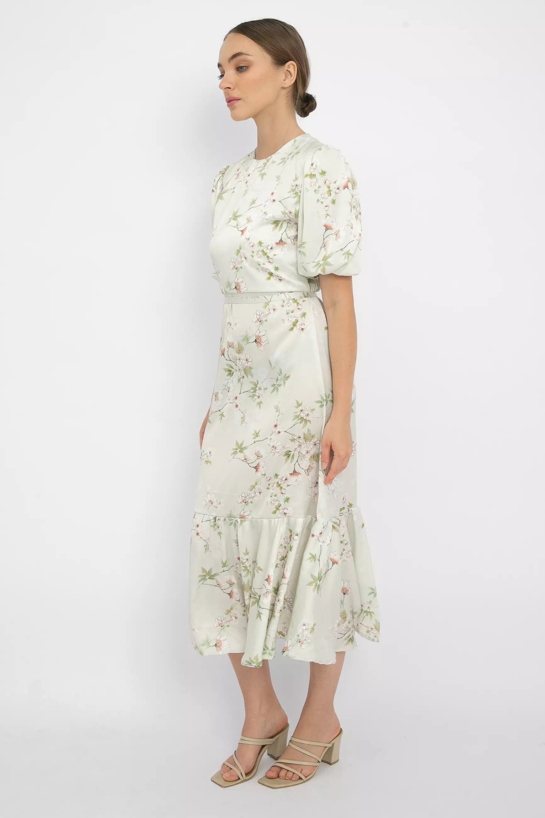 Cadence Dress in Mint