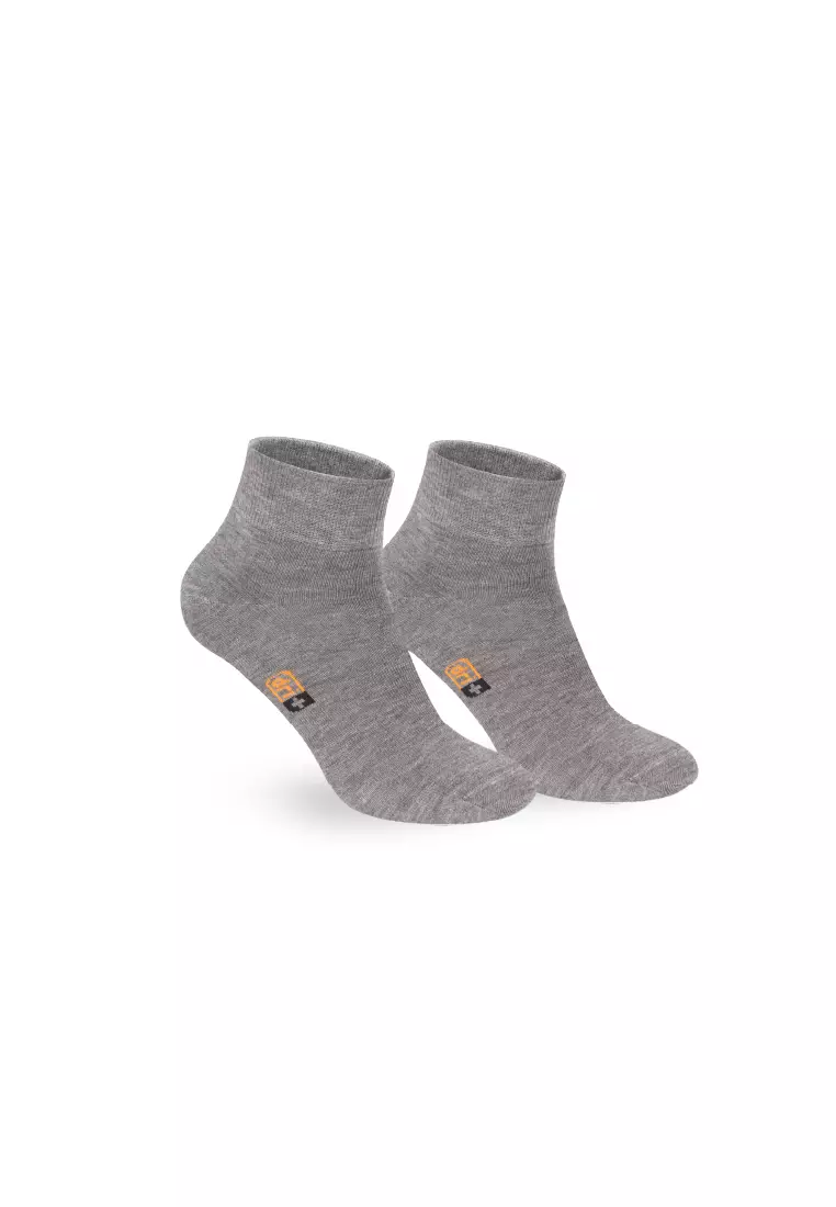 Dri Plus Men's Cotton Lite Thin Casual Ankle Socks 3 pairs in a pack DMCG13