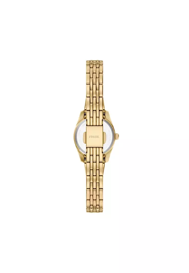 Scarlette Gold Stainless Steel Watch Es5474