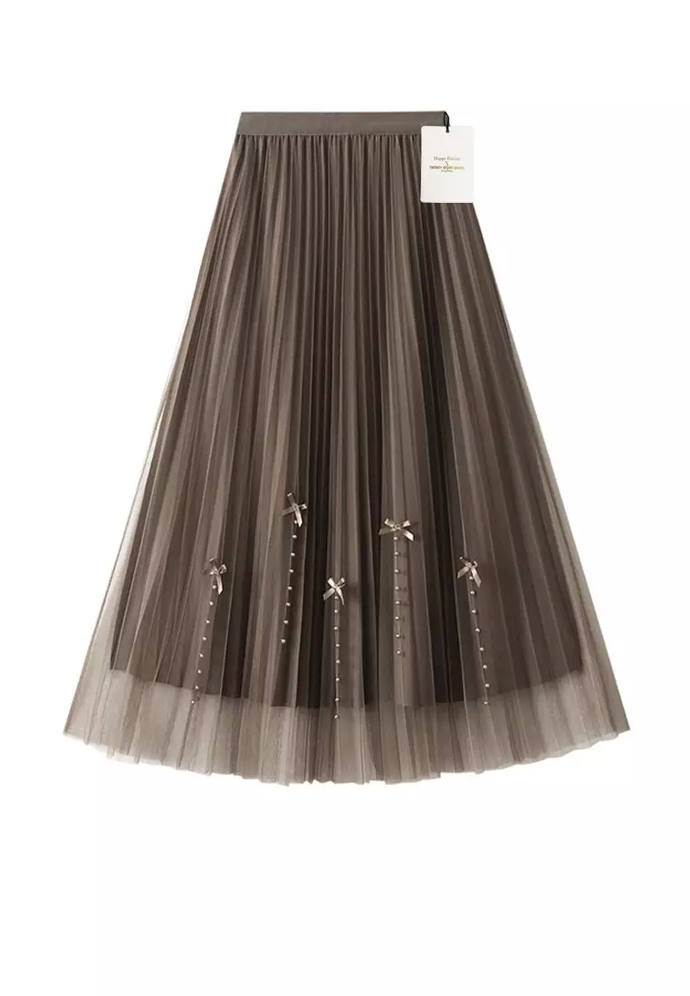 tulle maxi skirt 90