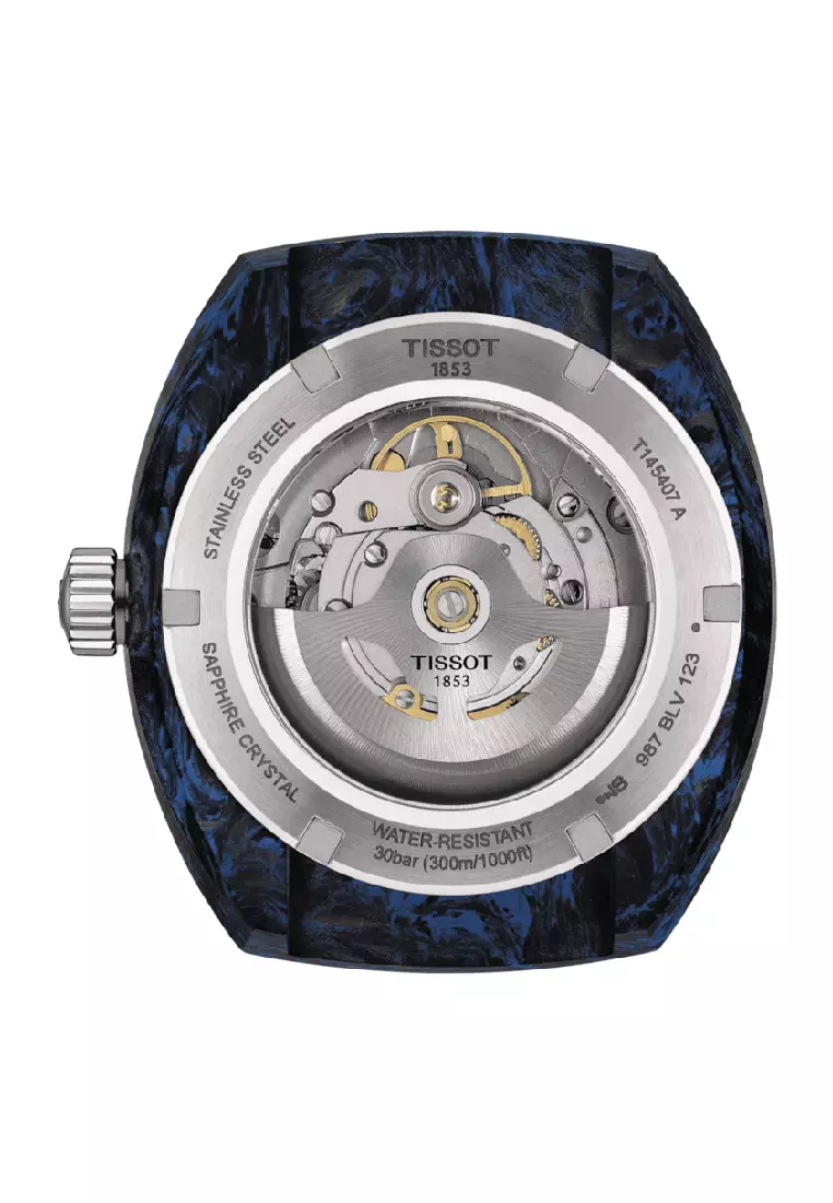 Tissot Sideral S Powermatic 80 Synthetic Strap Men's Watch T1454079705701