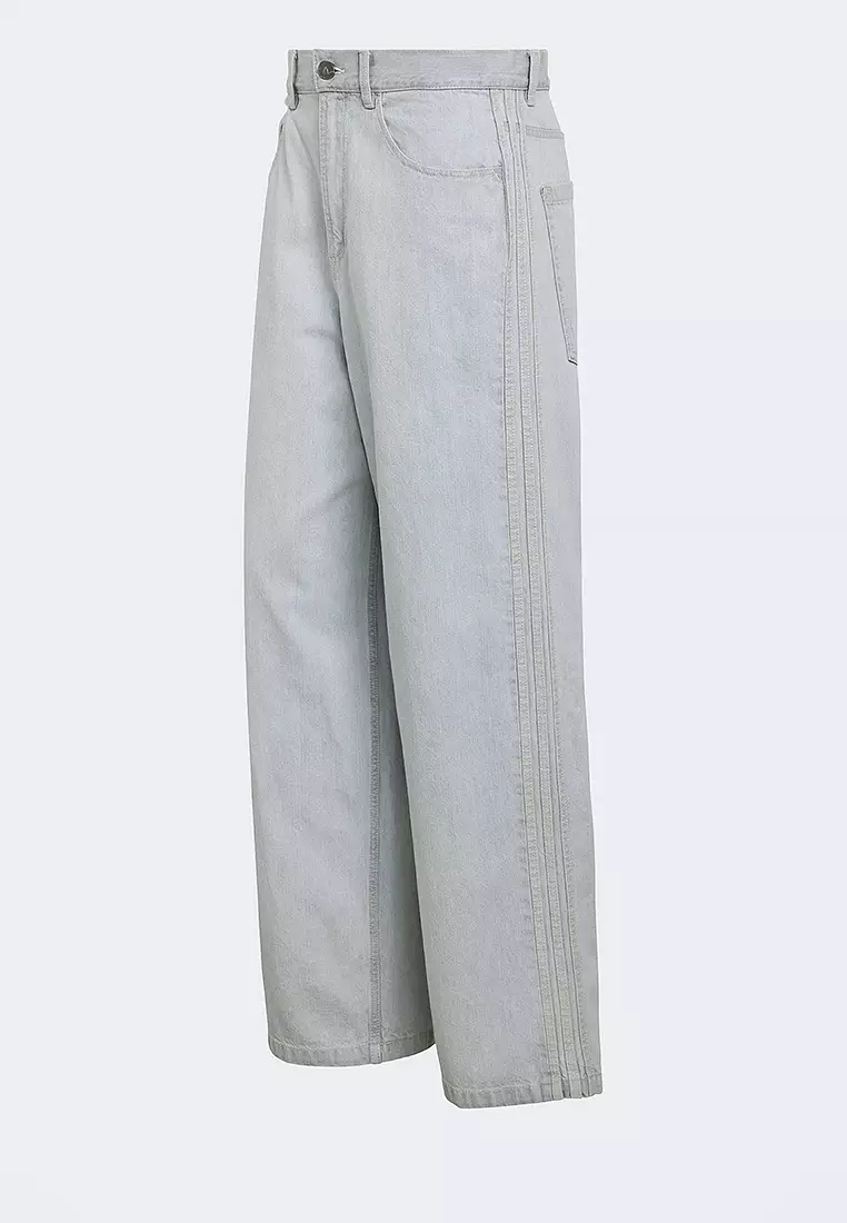 90s Alternative Sport Wide Leg Skater Jeans