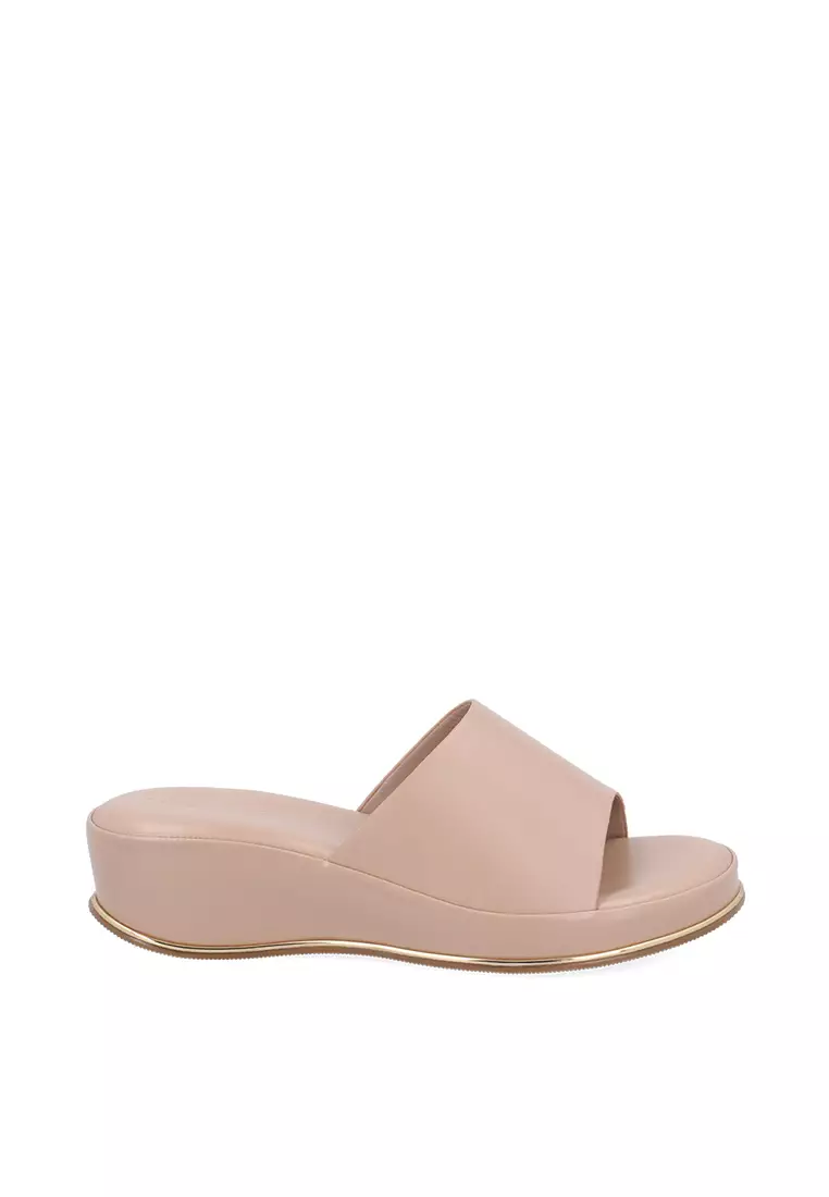 Discount on Carlo Rino  shoes - SKU: Medium Brown CR Glint Mules