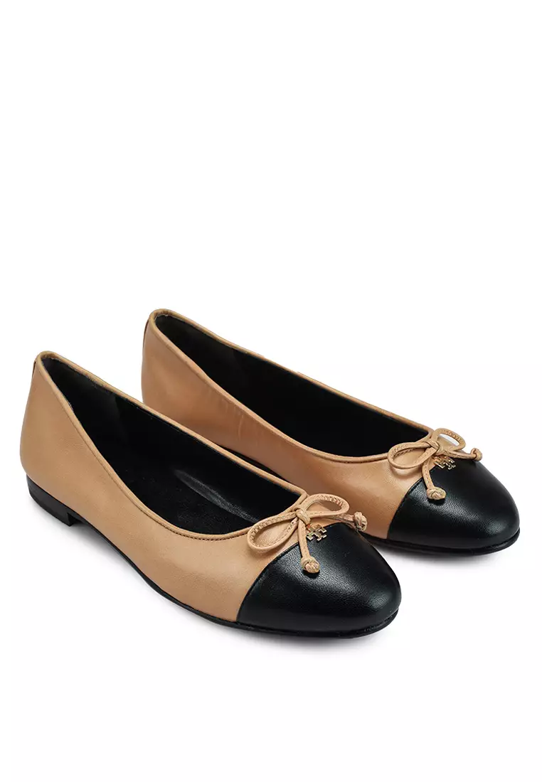 Discount on Tory Burch  shoes - SKU: Cap Toe Ballet Flat (Nt)