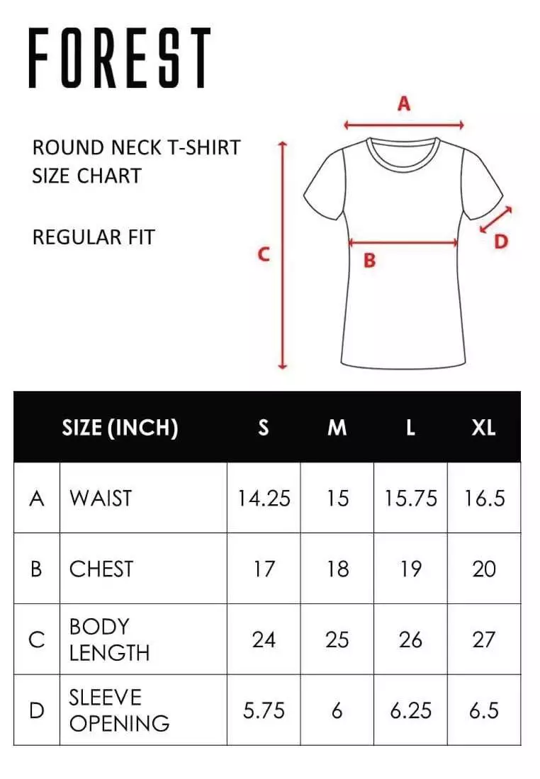 Forest Ladies 100% Cotton Round Neck Best Selling Soft Plain Tee Tshirt Women | Baju T Shirt Perempuan - 821857-05LtGrey