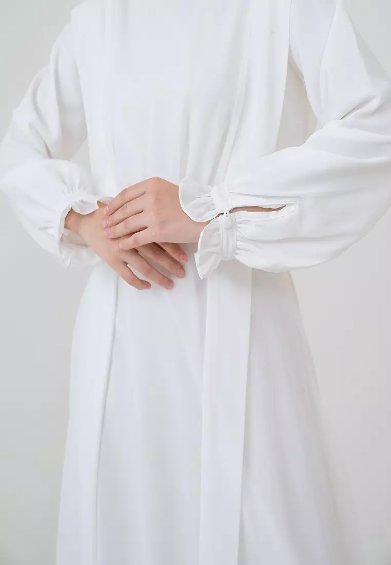 Arsyana Midi Dress White