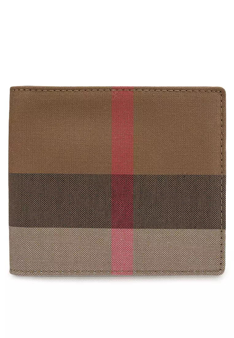 Burberry bifold wallet deals