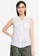 Springfield white Organic Cotton Blend Linen Shirt 9129FAA0698F70GS_1