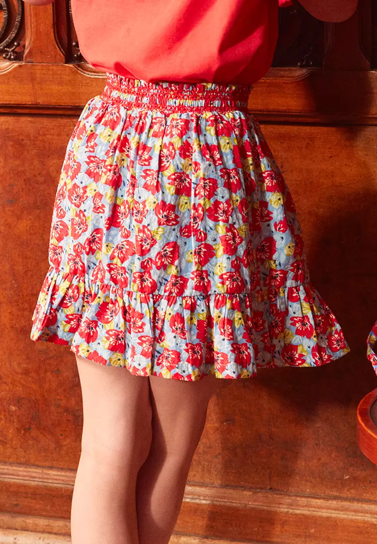 Floral Printed Skirt