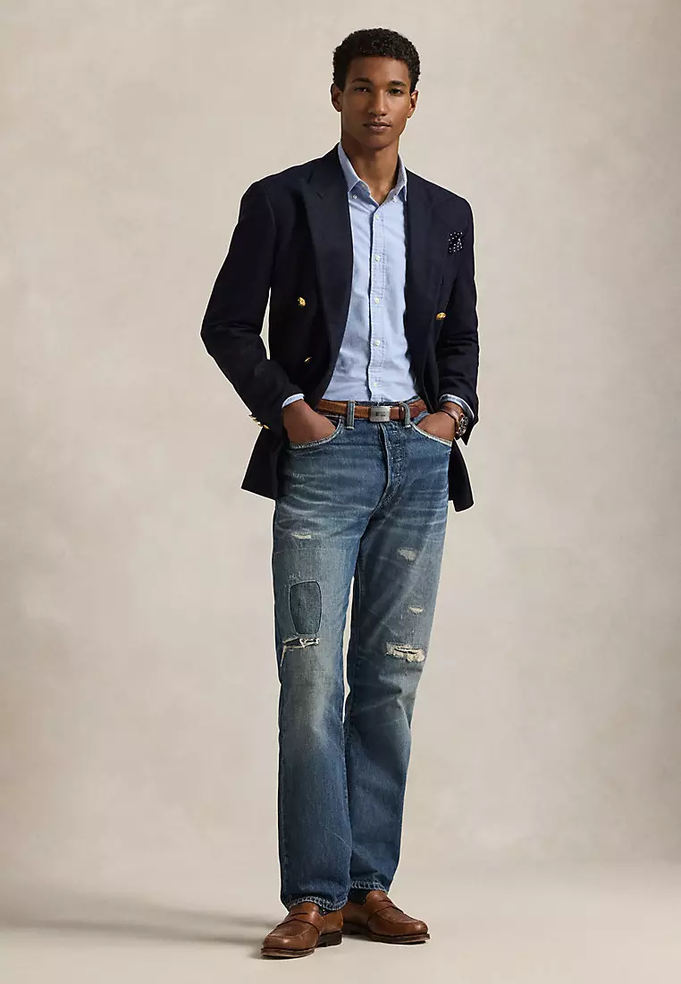 Slim Fit Oxford Long Sleeve Shirt
