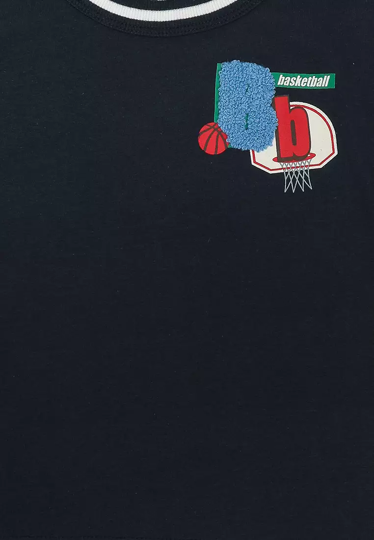 Jonny Short Sleeves Graphic Print Tee