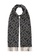 BURBERRY 黑色 Burberry Reversible Cashmere 圍巾(黑色,白色,男女通用) 7C008AC350A692GS_1
