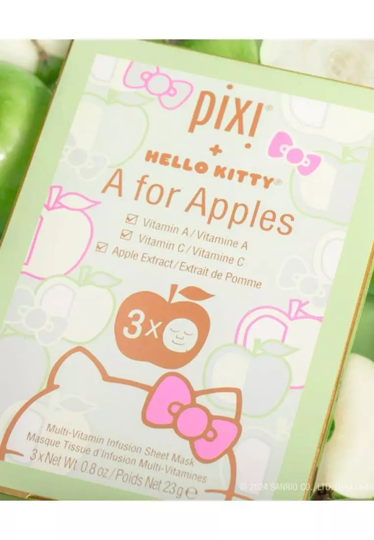 Hello Kitty A For Apples - Multi-Vitamin Infusion Sheet Mask
