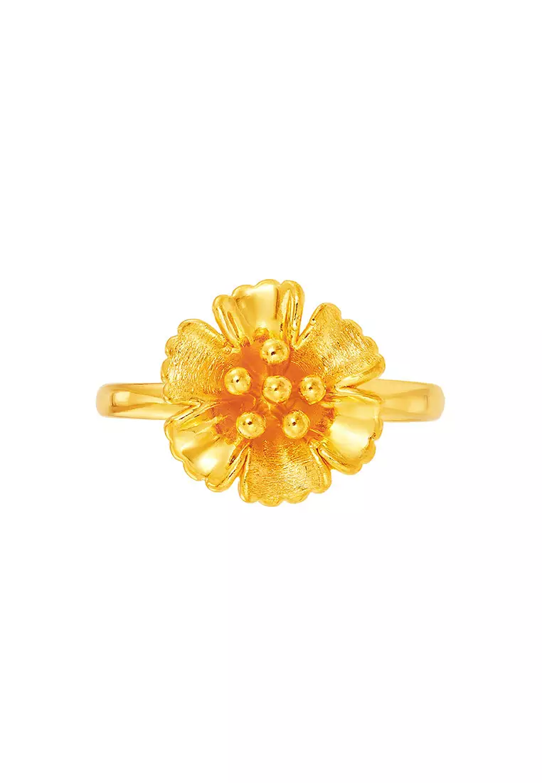 HABIB 999/24K Yellow Gold Ring R9ACA0624