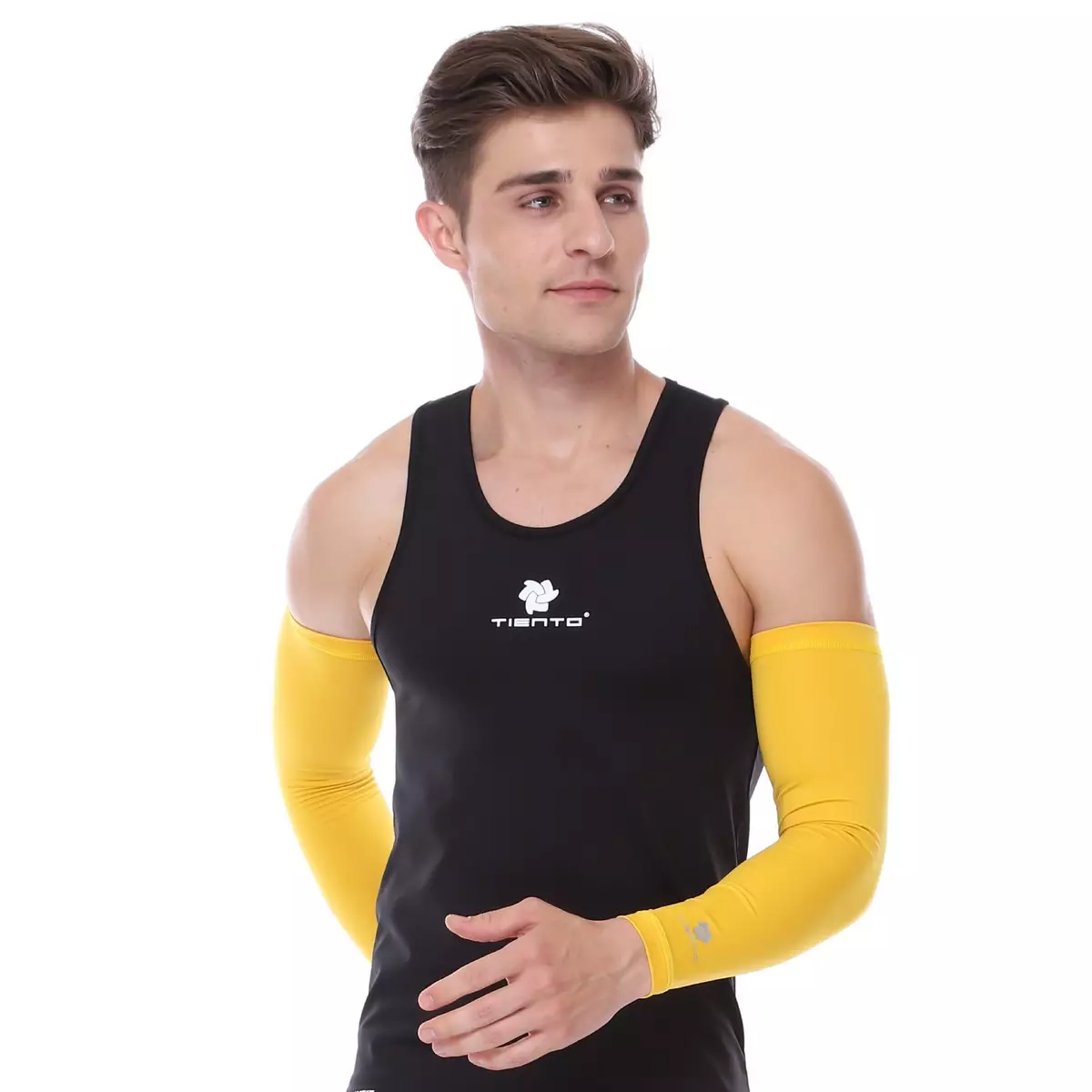 Manset Tangan / Hand Sleeve/ Arm Sleeve Yellow Men