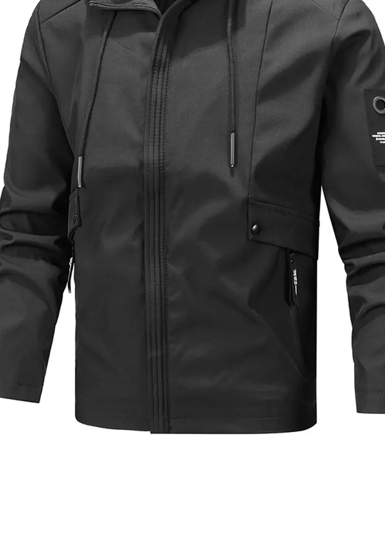 Thin Hooded Technical Jacket FX1902