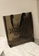 A FRENZ black AFRENZ Transparent PVC Tote Bag 326A6AC7BB355DGS_4