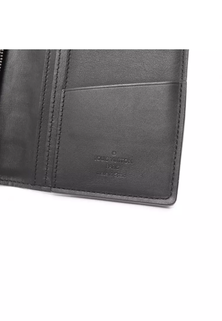 Louis Vuitton Portefeiulle braza Bifold Long Wallet Damier Anfini Meteor  (Br